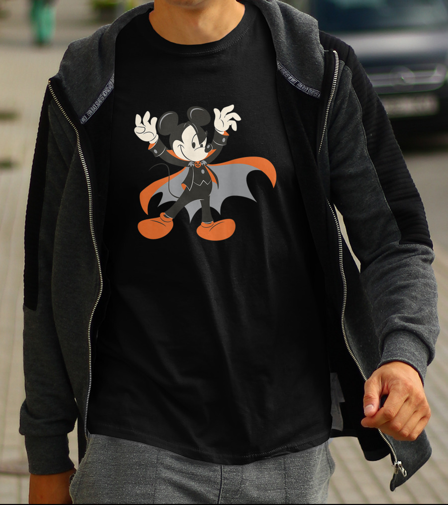 Disney Halloween Mickey Mouse Vampire Magic T-Shirt