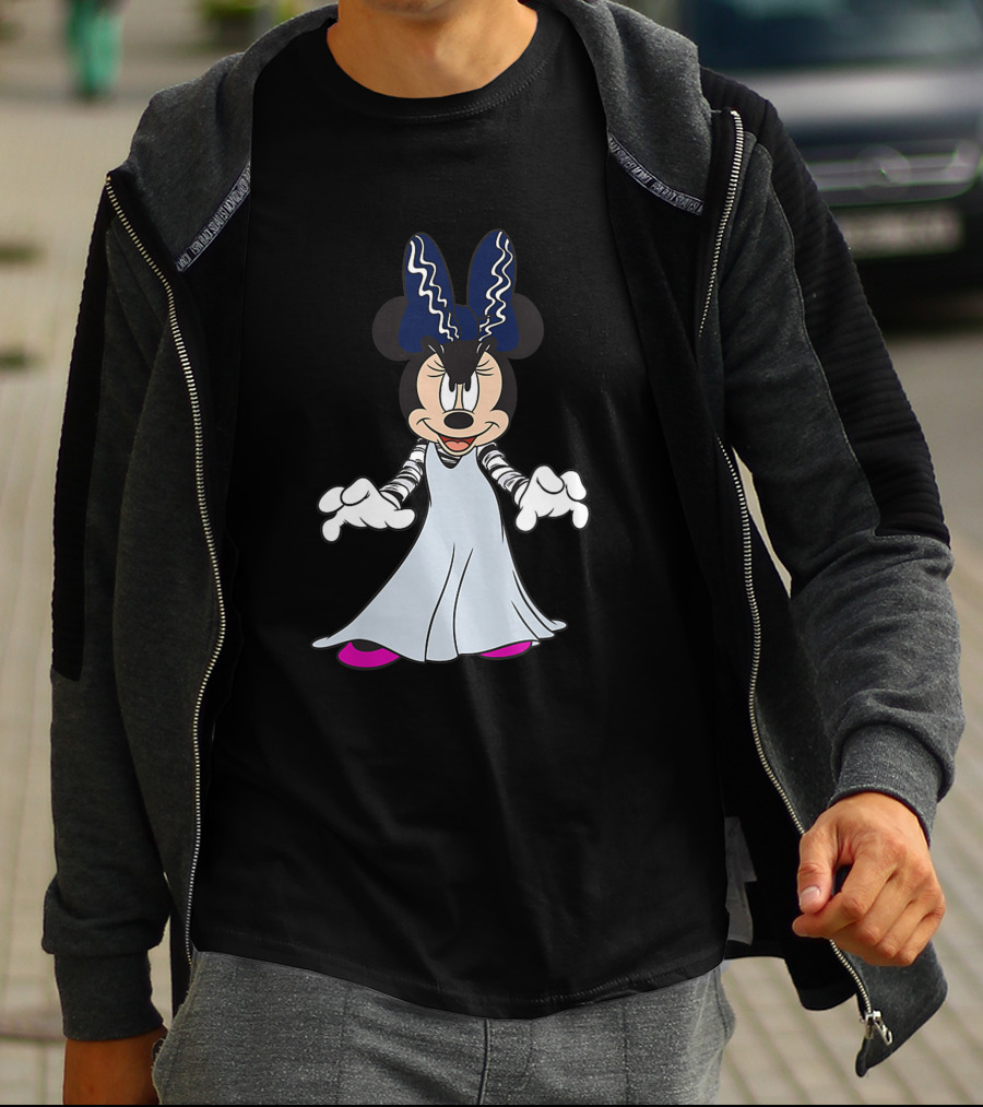 Minnie Mouse Halloween Frankenstein Costume Disney T-Shirt
