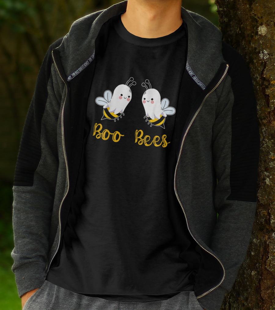 Boo Bees Funny Halloween Matching Ghost Bees T-Shirt