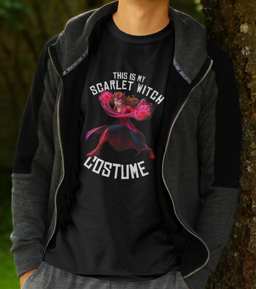This Is My Scarlet Witch Costume Marvel Halloween T-Shirt