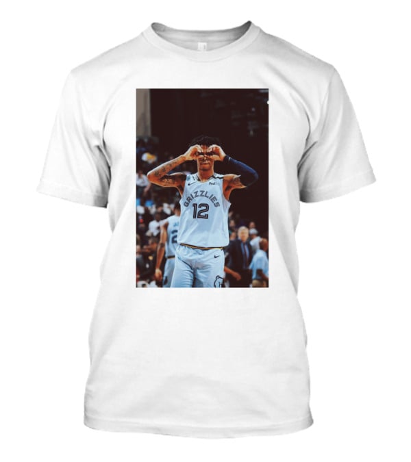 Ja Morant Grizzlies Number 12 T-Shirt