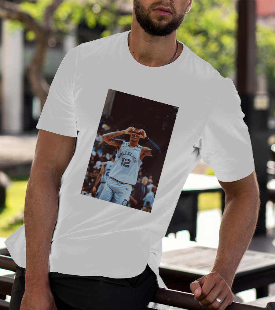 Ja Morant Grizzlies Number 12 T-Shirt