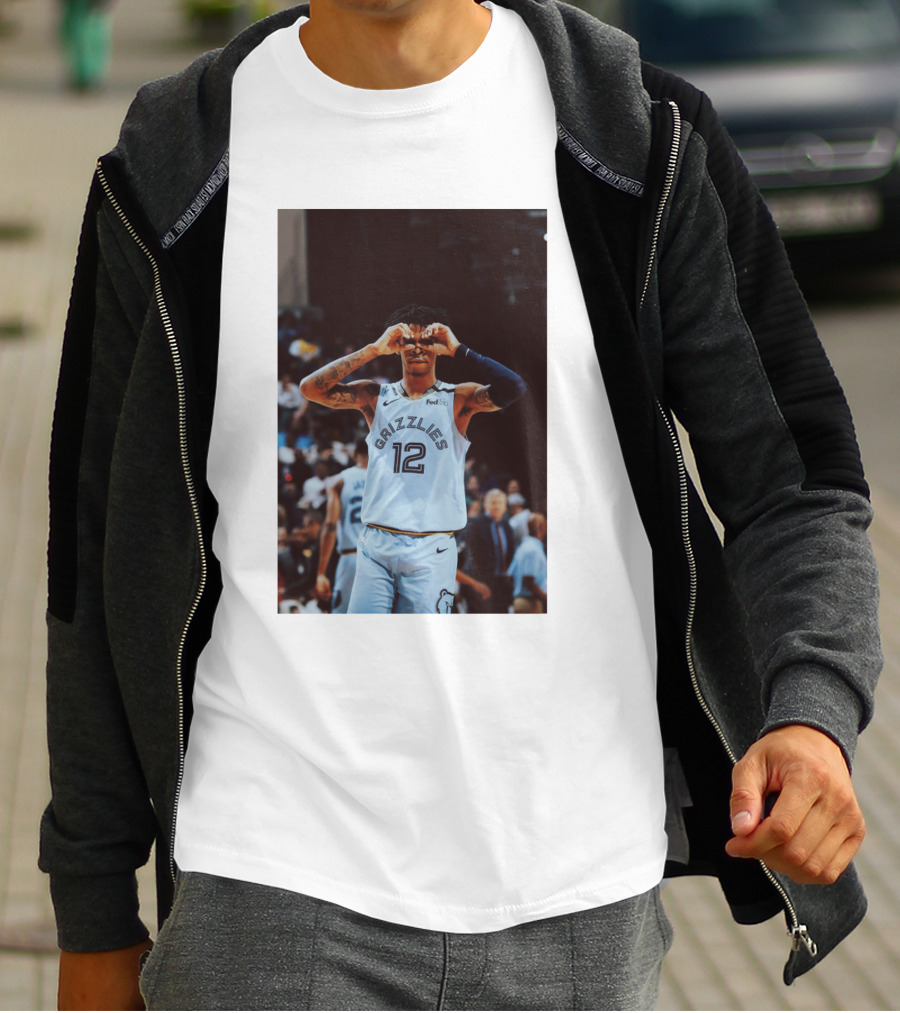 Ja Morant Grizzlies Number 12 T-Shirt