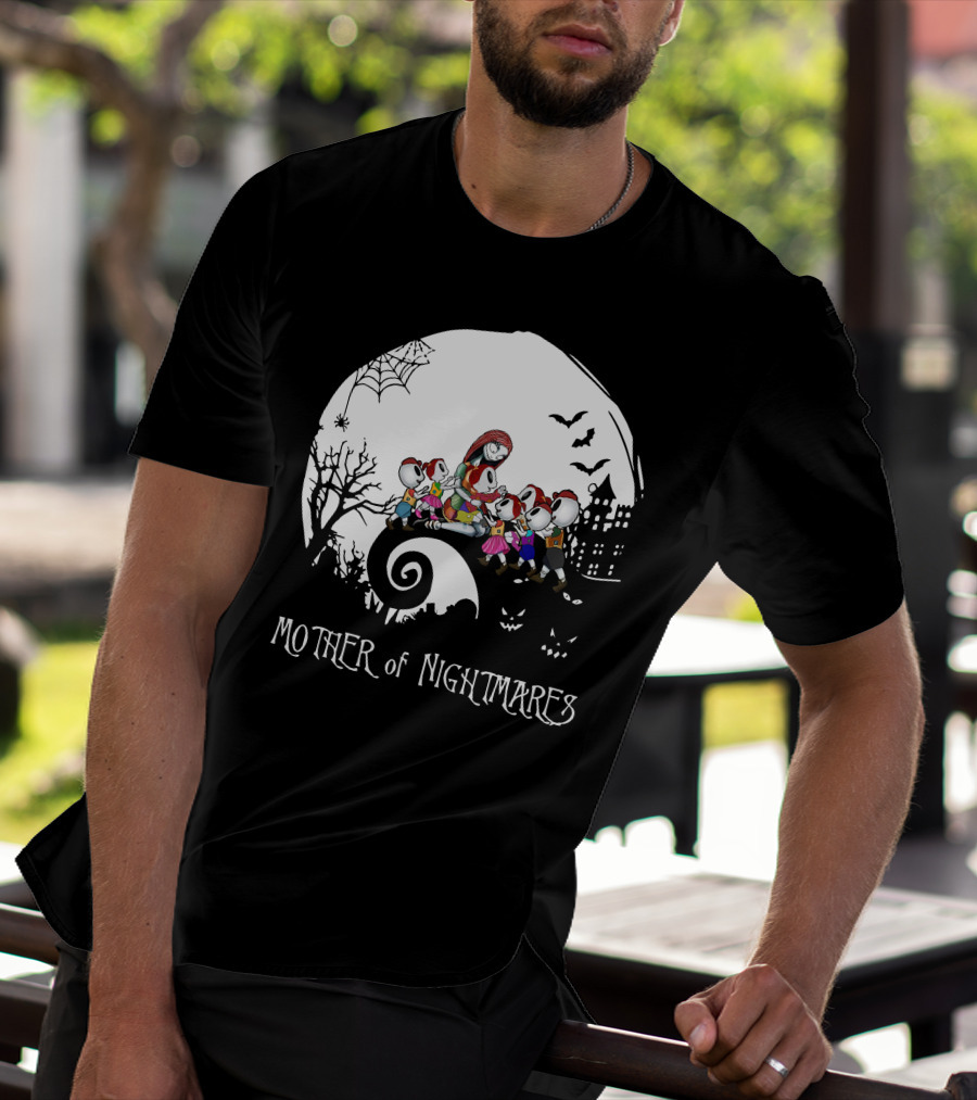 Mother Of Nightmares 4girls 3boys Halloween Characters T-Shirt