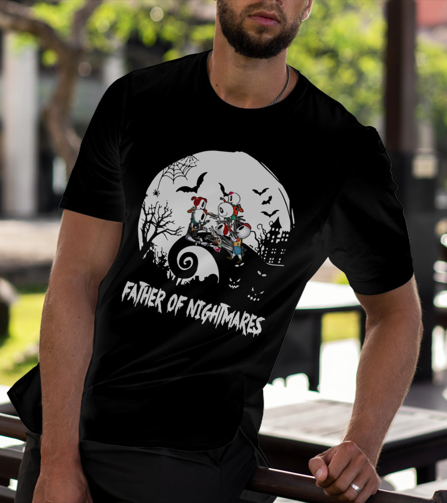 Father Of Nightmares Halloween 3 Boys 2 Girls T-Shirt