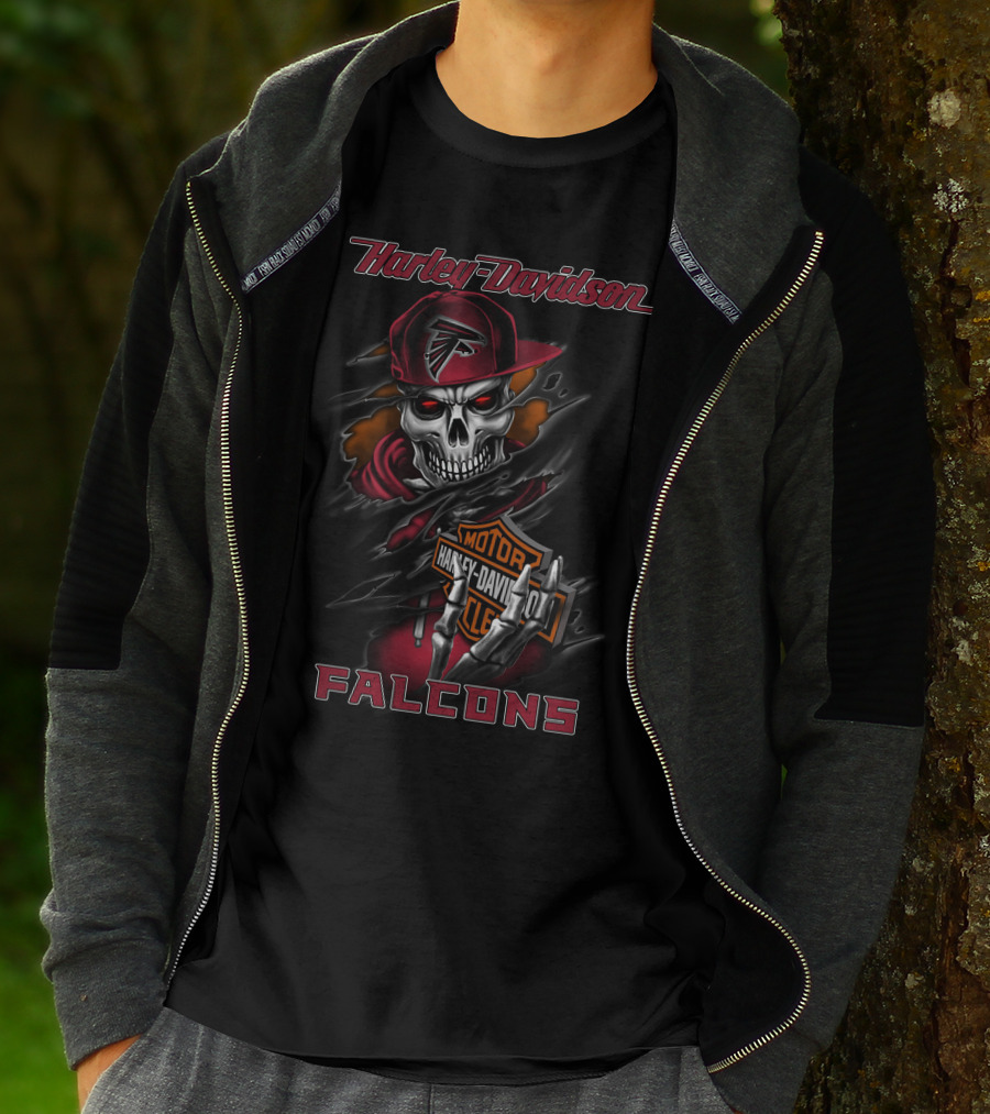 Harley Davidson Falcons Skull Logo 2020Af T-Shirt