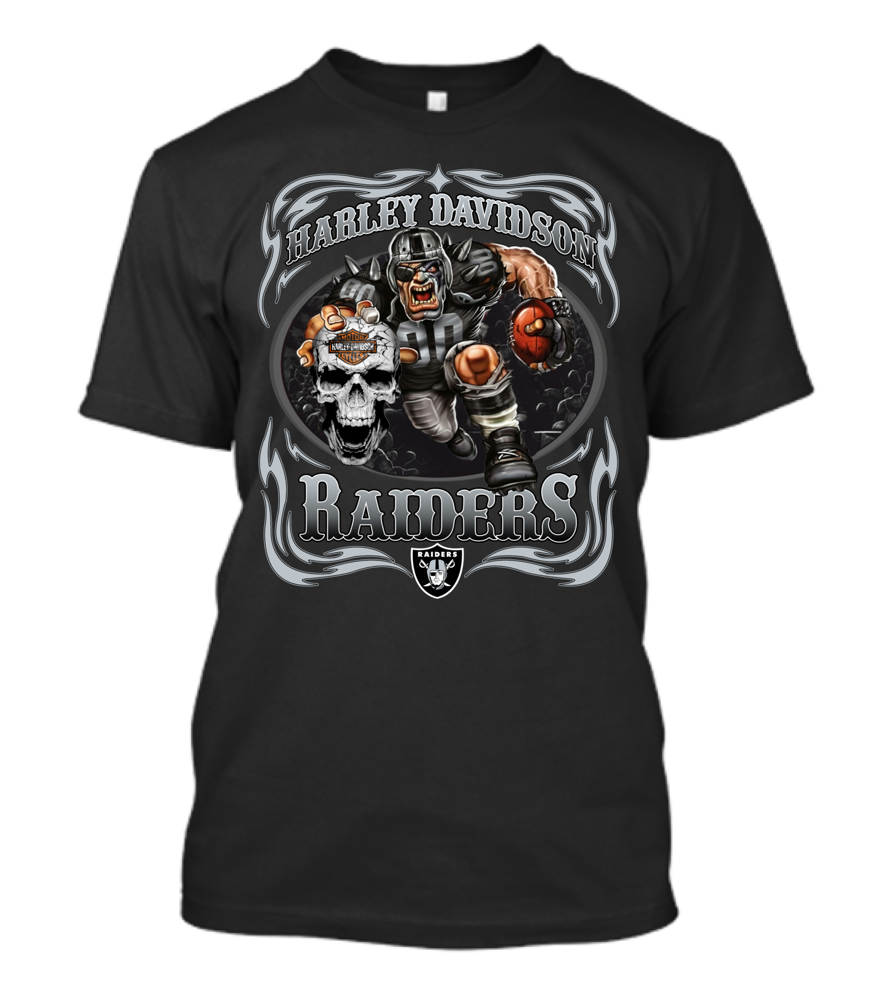 Harley Davidson Las Vegas Raiders T-Shirt