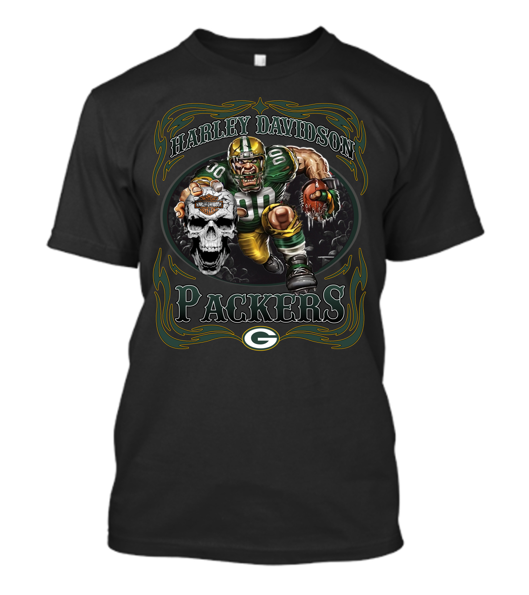 Harley Davidson Packers T-Shirt