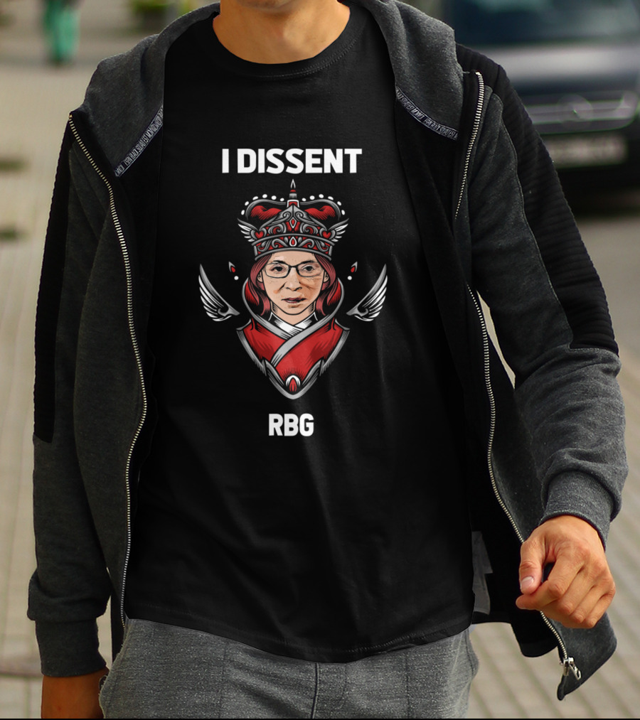 I Dissent RBG Crowned Justice T-Shirt