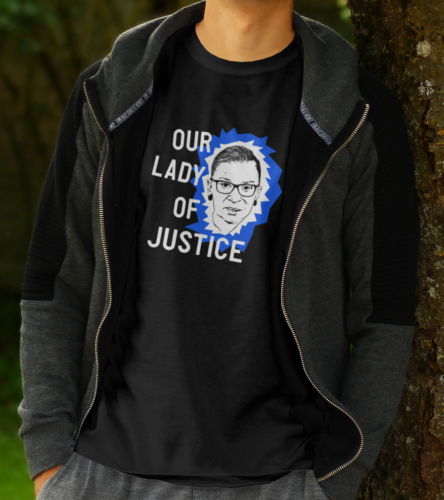 Our Lady Of Justice Ginsburg T-Shirt
