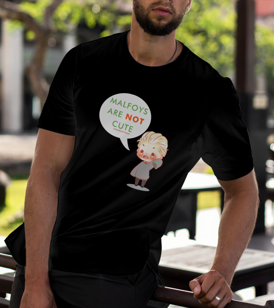 Draco Malfoy Chibi Malfoys Are Not Cute T-Shirt