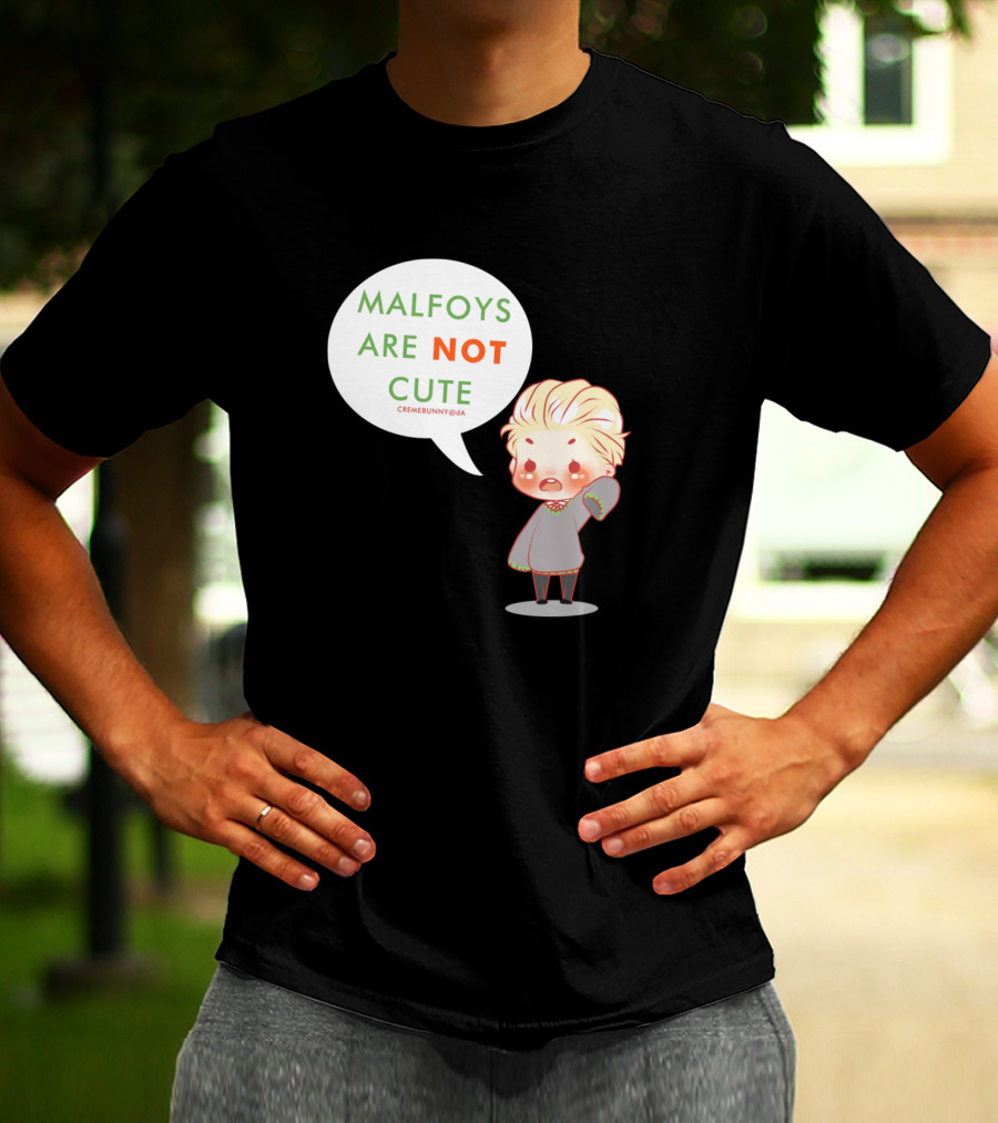 Draco Malfoy Chibi Malfoys Are Not Cute T-Shirt
