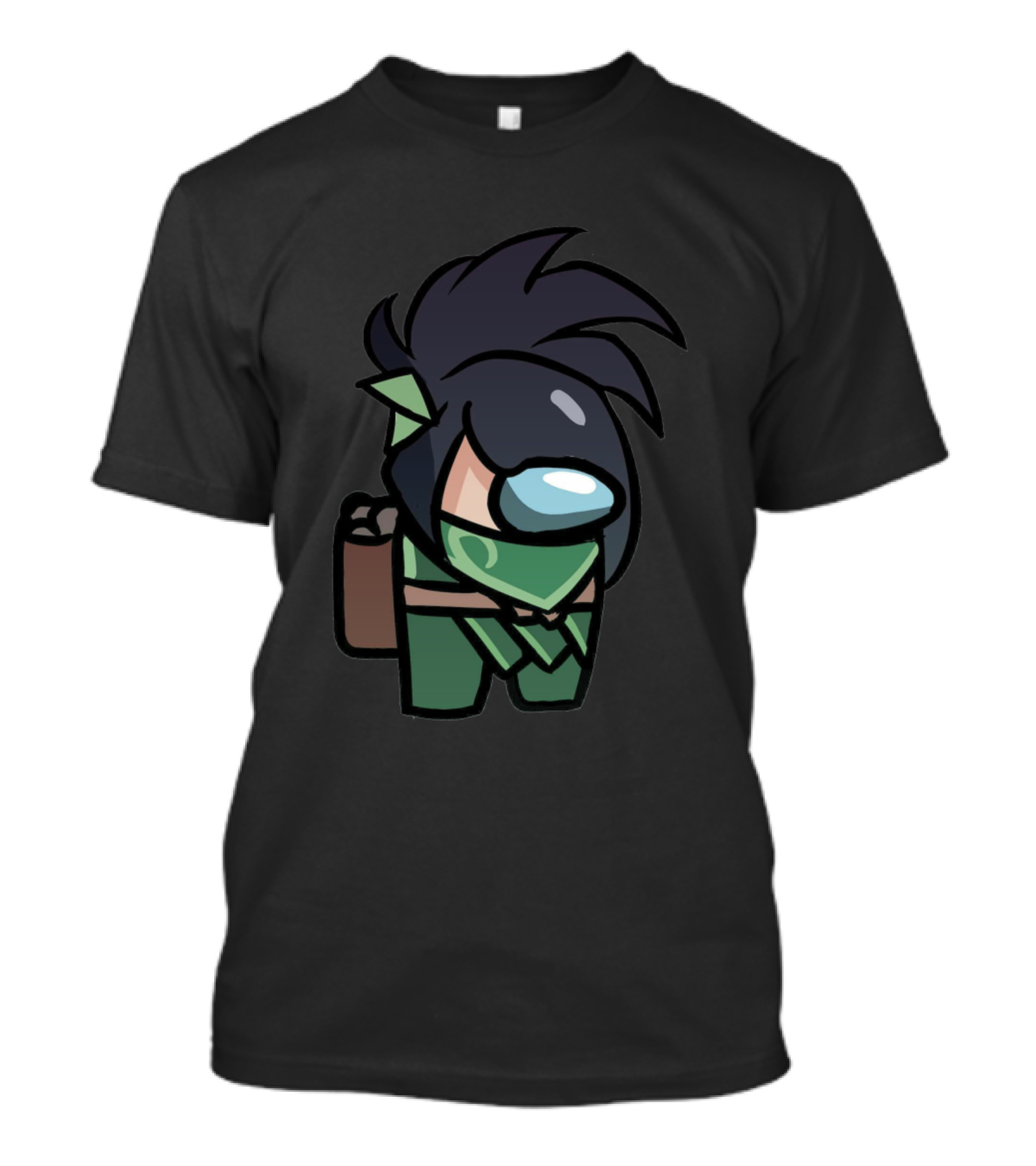 Among Us Akali Crossover League Of Legends Crewmate Character T-Shirt