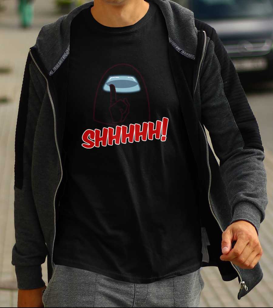 Among Us Shhhhh Camiseta T-Shirt