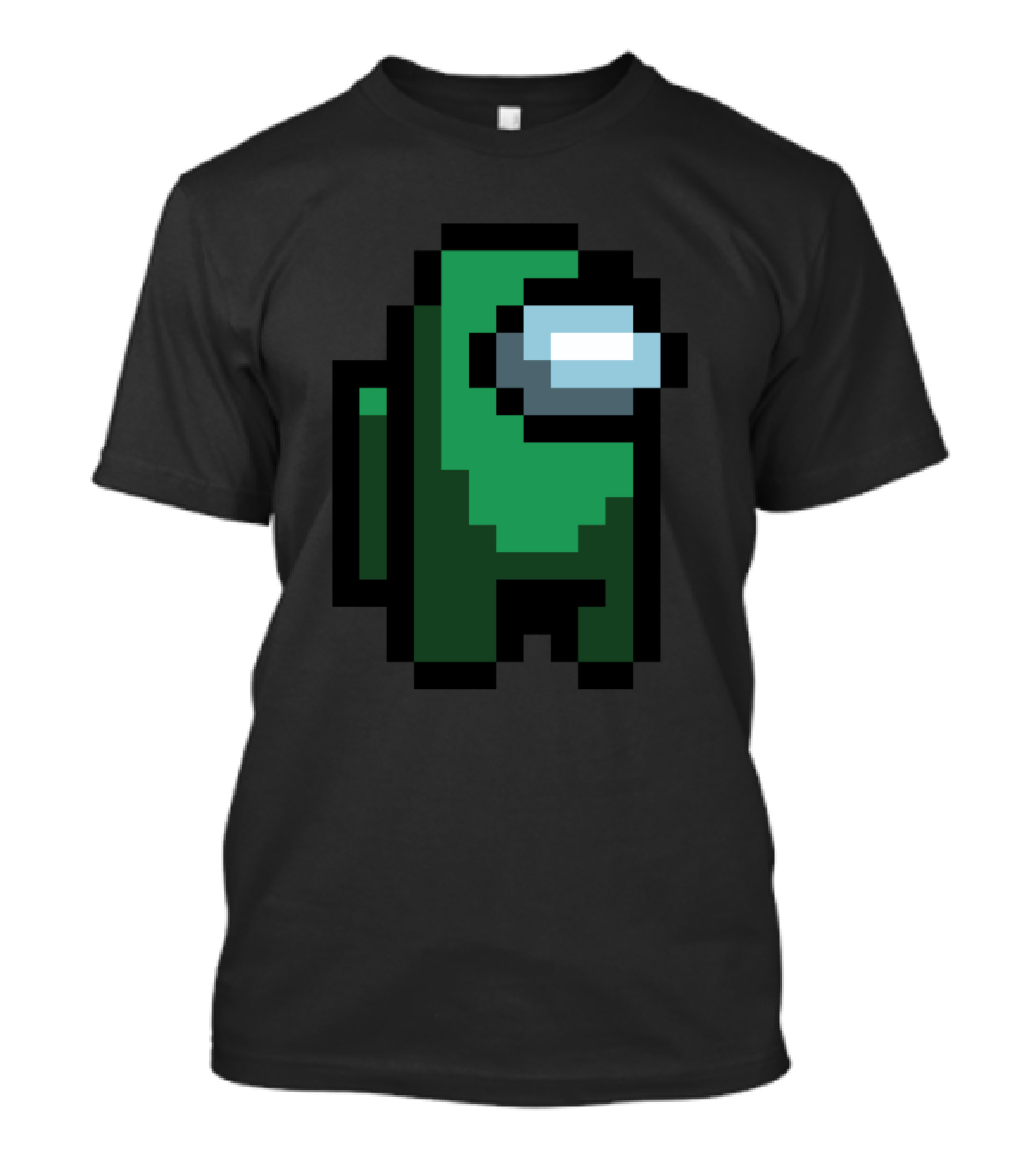 Among Us Fortegreen Crewmate Pixel T-Shirt