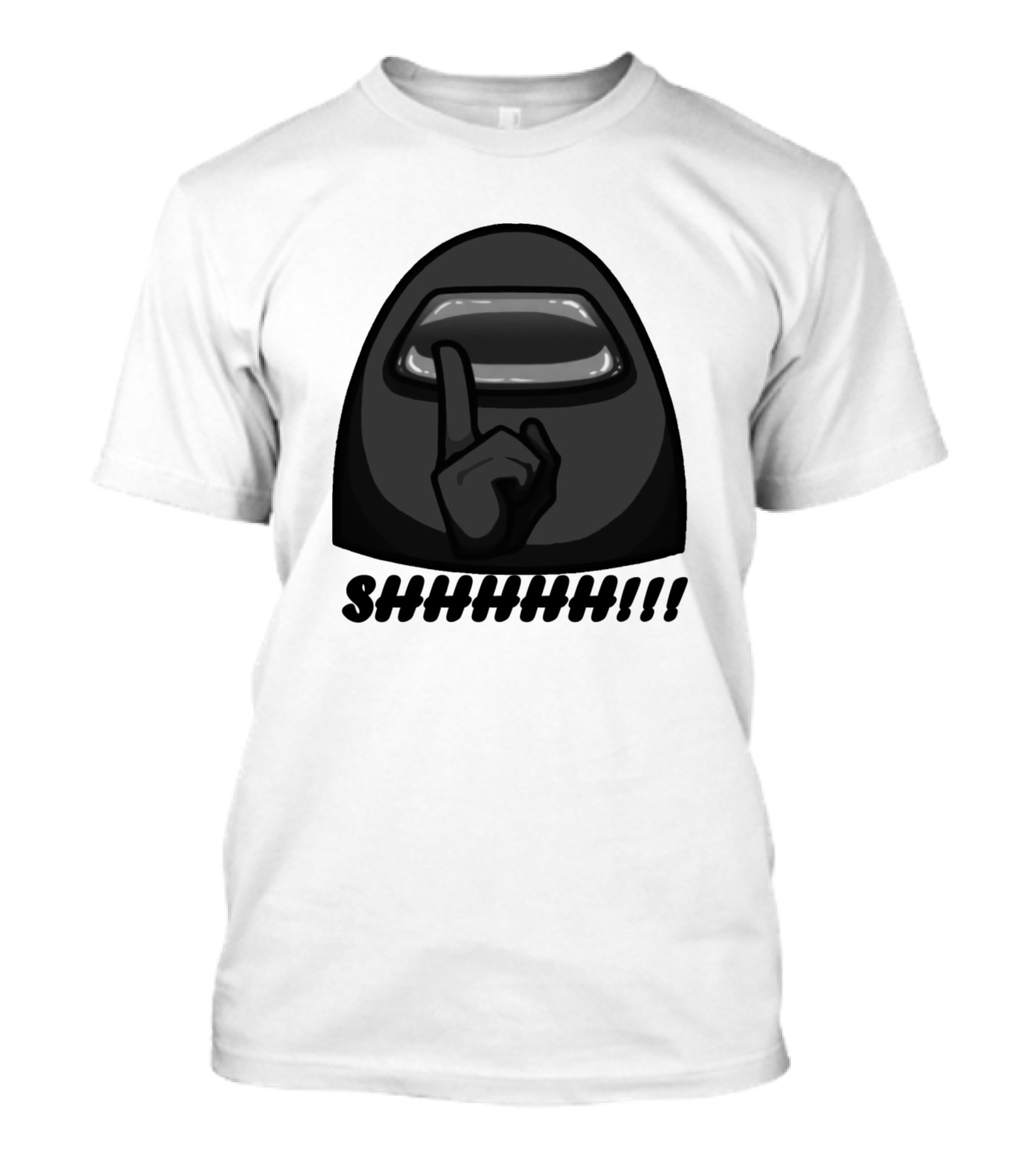 Shhhhhhh Among Us Players Do Not Talking T-Shirt