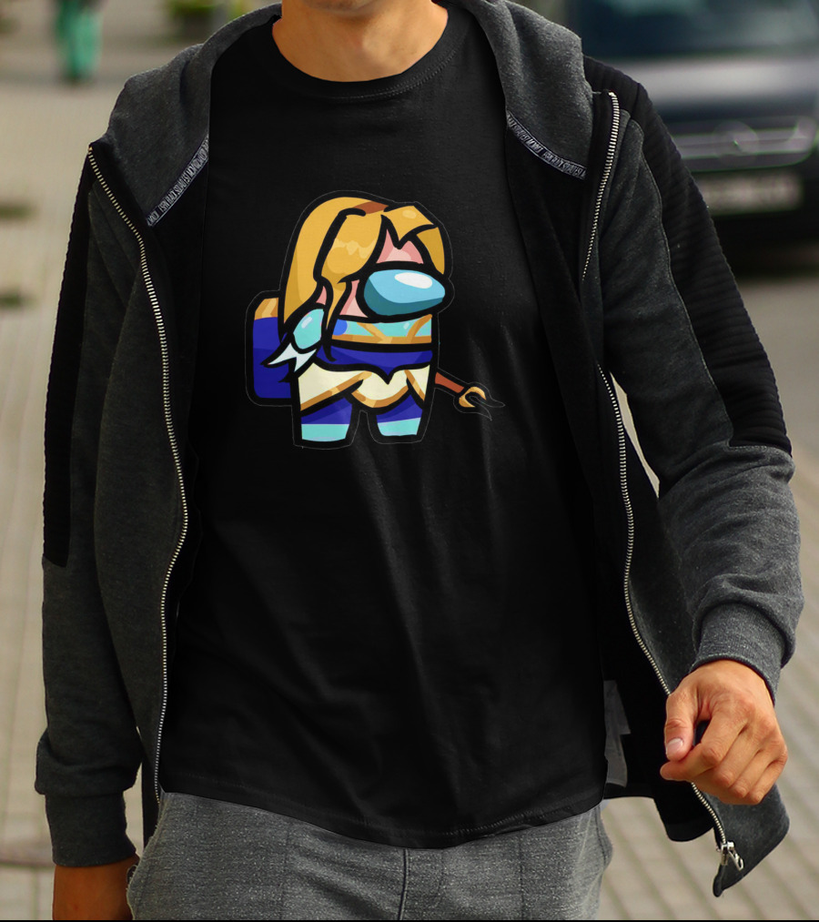 Among Us Lux League Of Legends Crossover Character T-Shirt