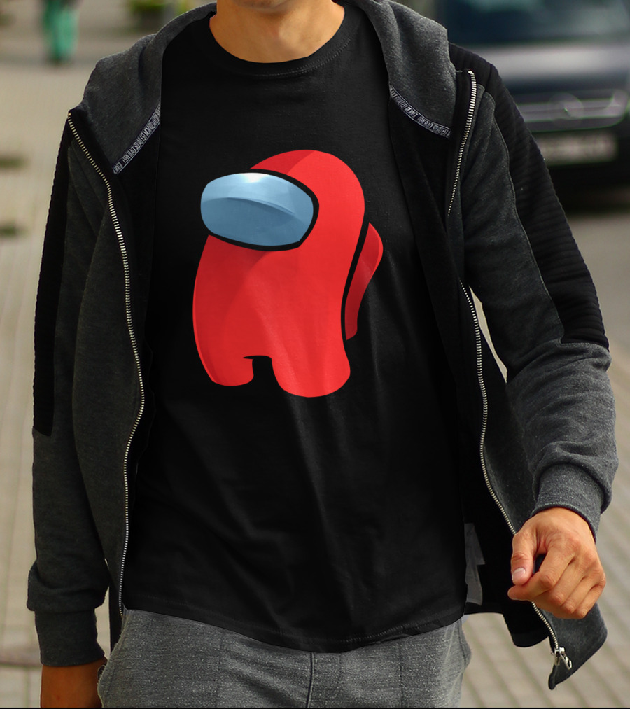 Among Us Crewmate Red Character T-Shirt