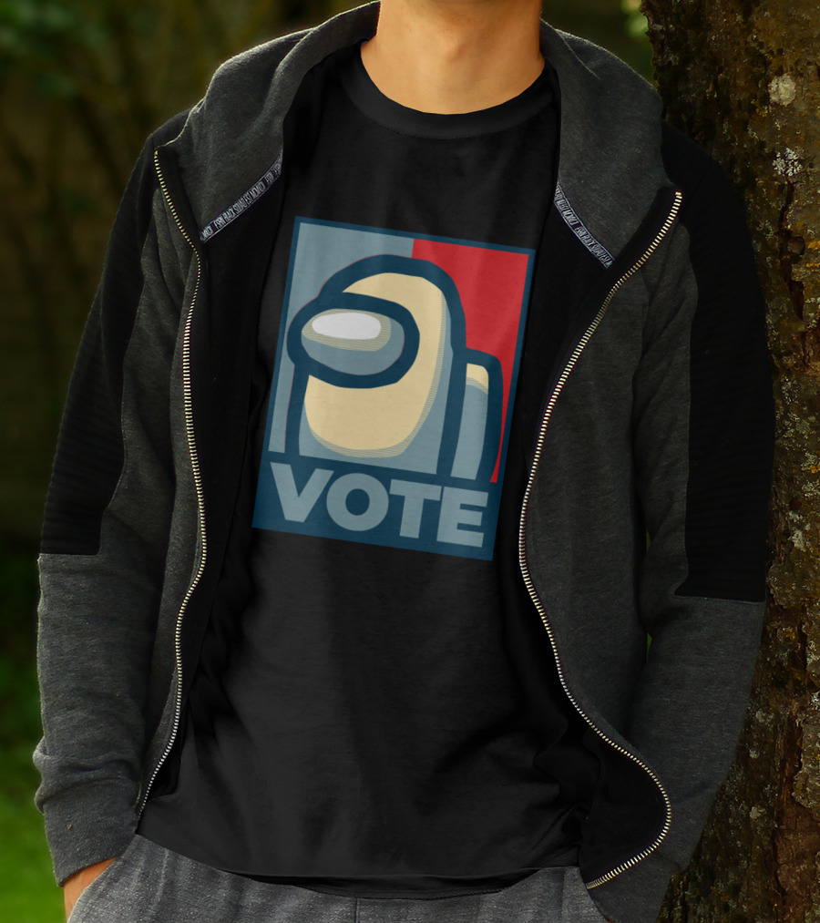 Vote For Among Us Crewmate Political T-Shirt