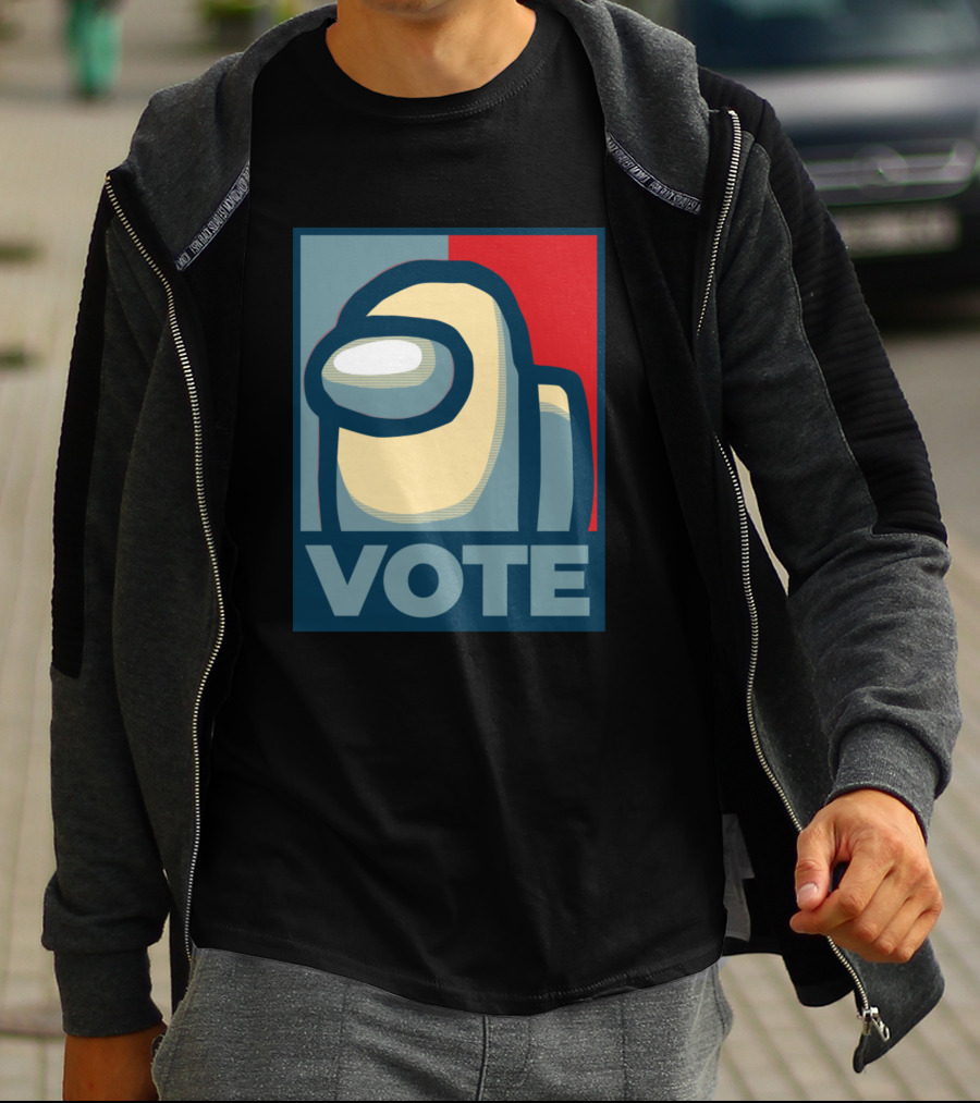 Vote For Among Us Crewmate Political T-Shirt