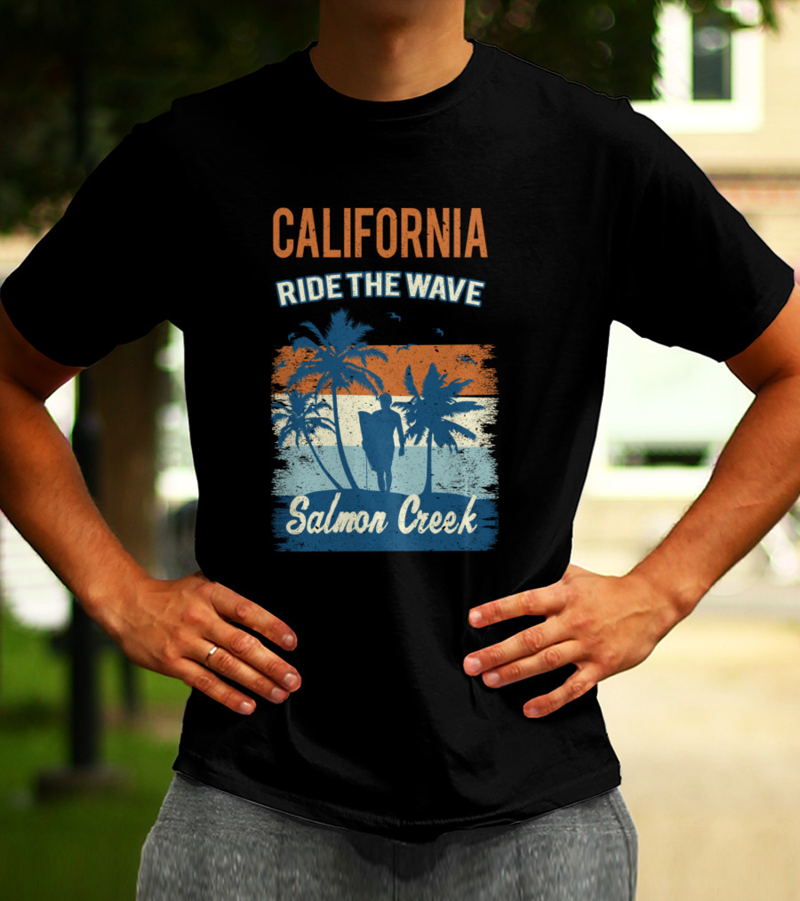 California Ride The Wave Salmon Creek T-Shirt