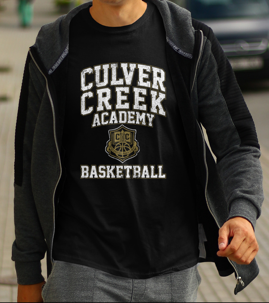 Culver Creek Academy Basketball CIC Scientes Agamus T-Shirt