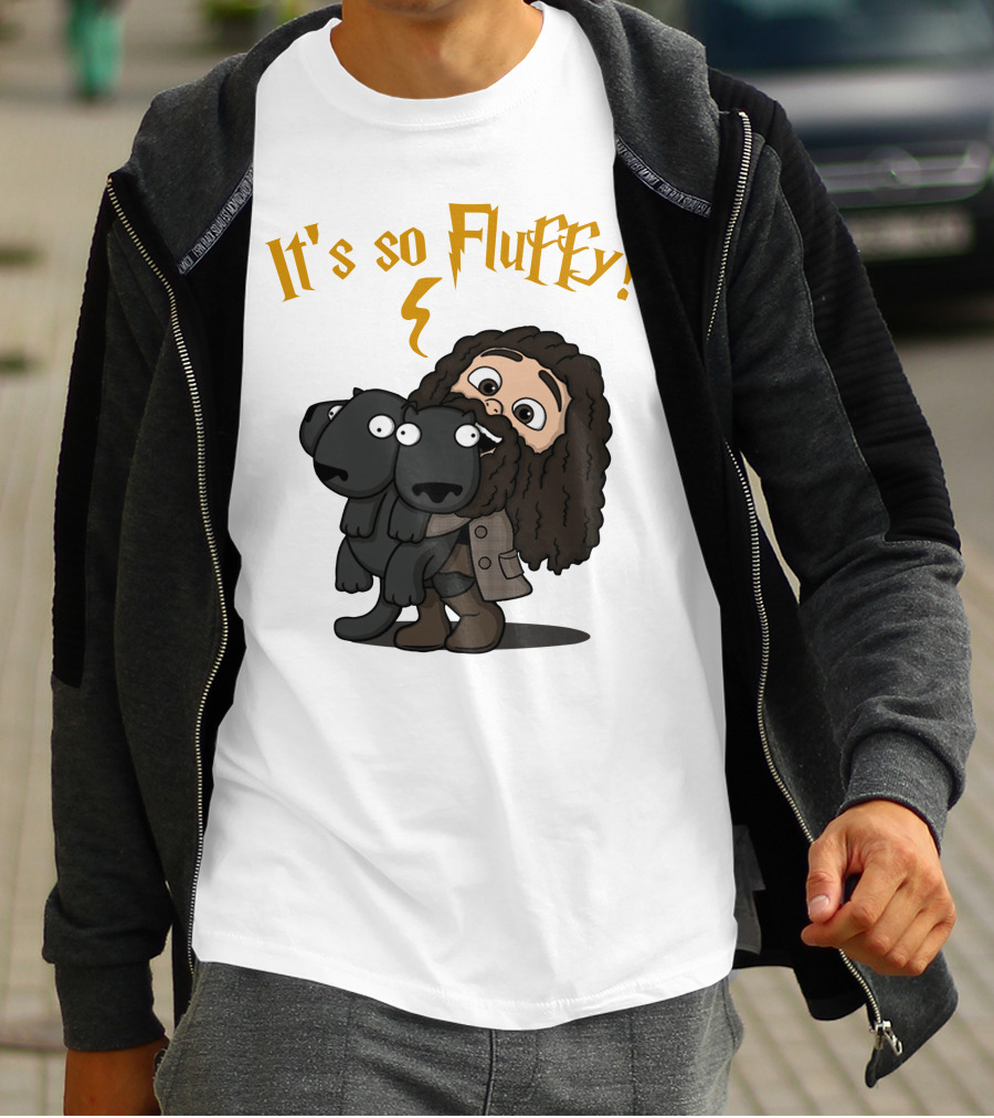 Robbie Coltrane It’s So Fluffy Lightning Wizard T-Shirt