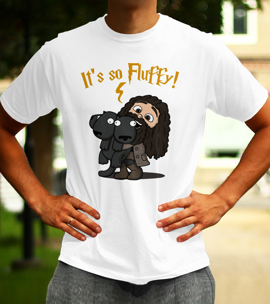 Robbie Coltrane It’s So Fluffy Lightning Wizard T-Shirt