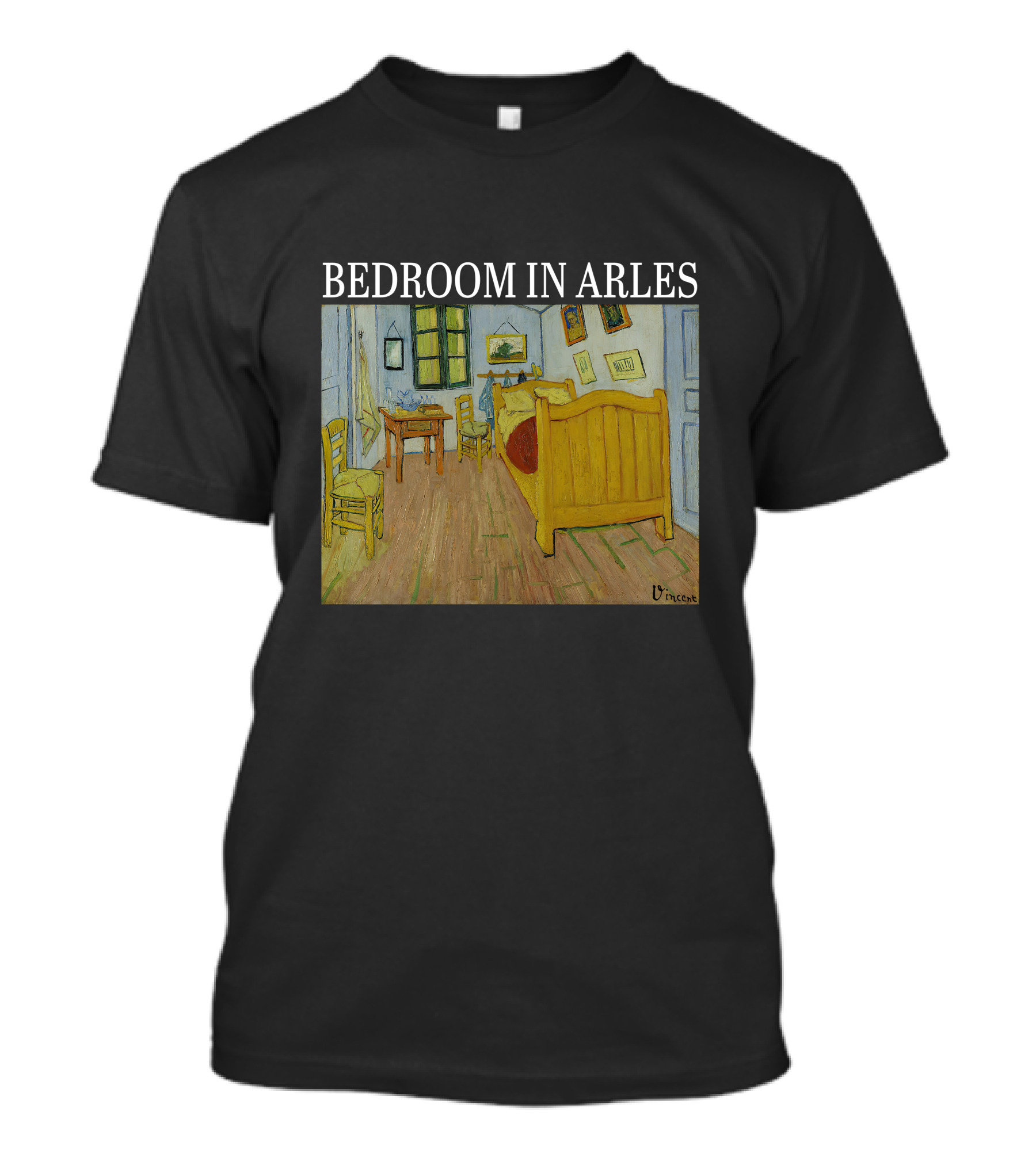 Bedroom In Arles Vincent Van Gogh Painting Recreation T-Shirt