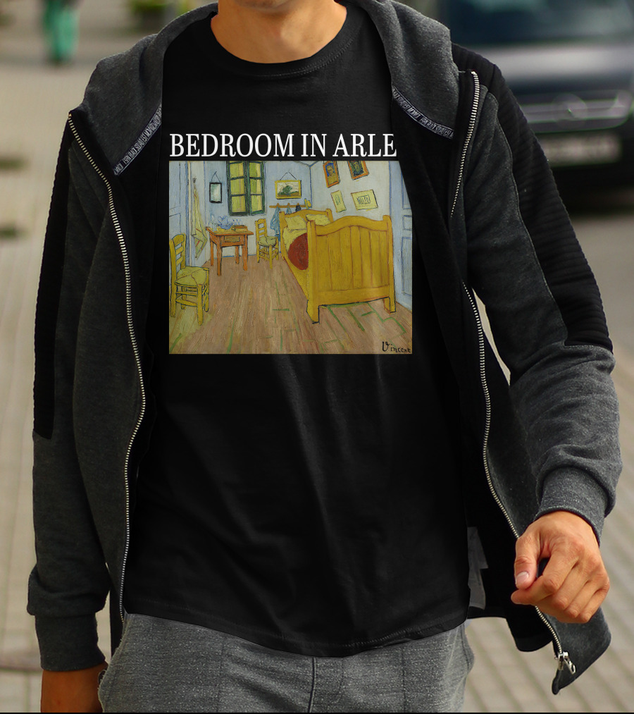 Bedroom In Arles Vincent Van Gogh Painting Recreation T-Shirt