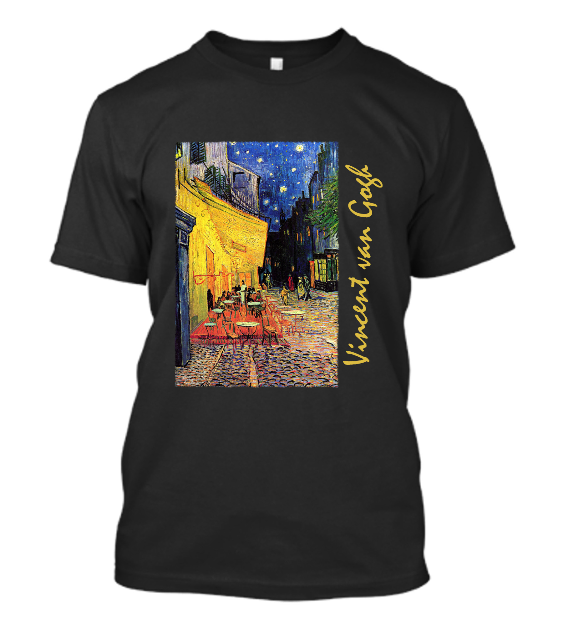 Vincent Van Gogh Café Terrace At Night T-Shirt