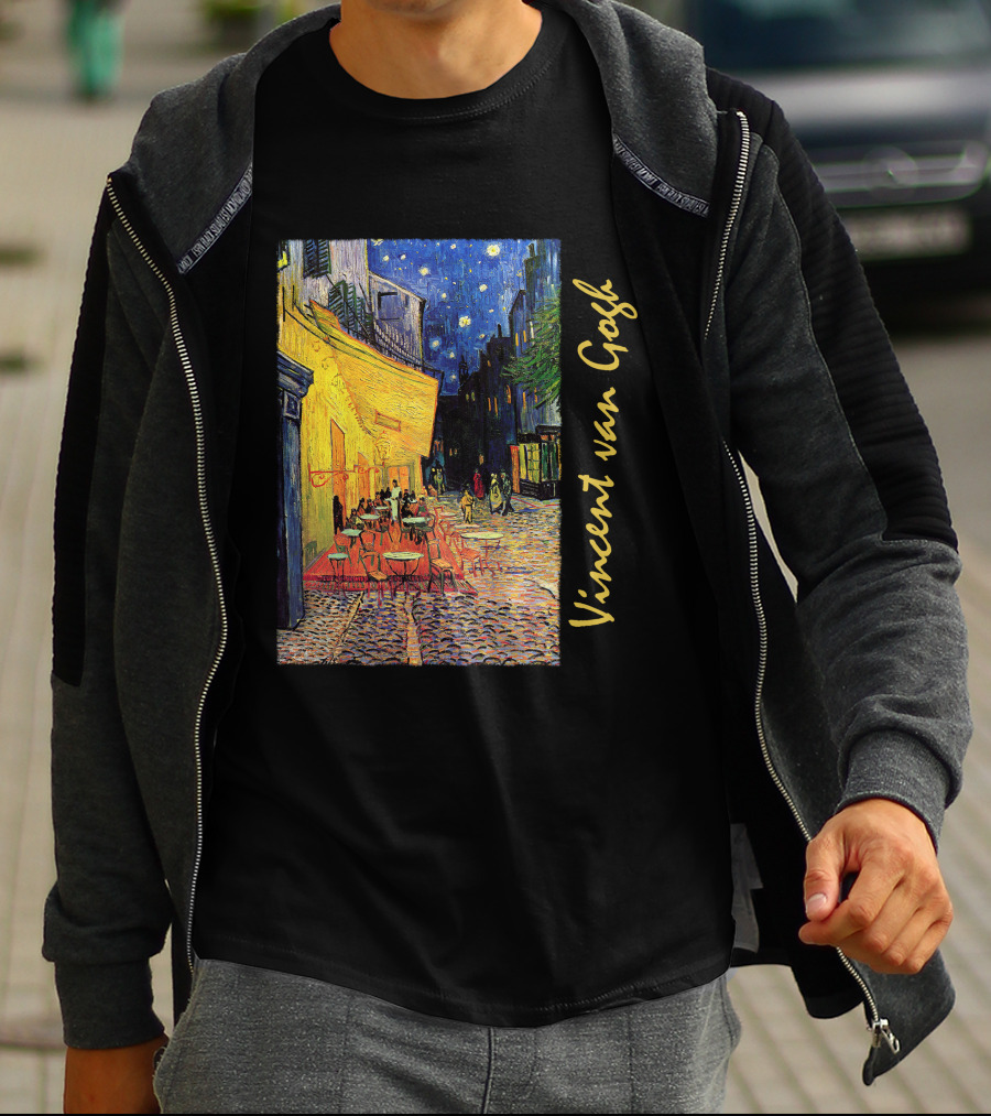 Vincent Van Gogh Café Terrace At Night T-Shirt
