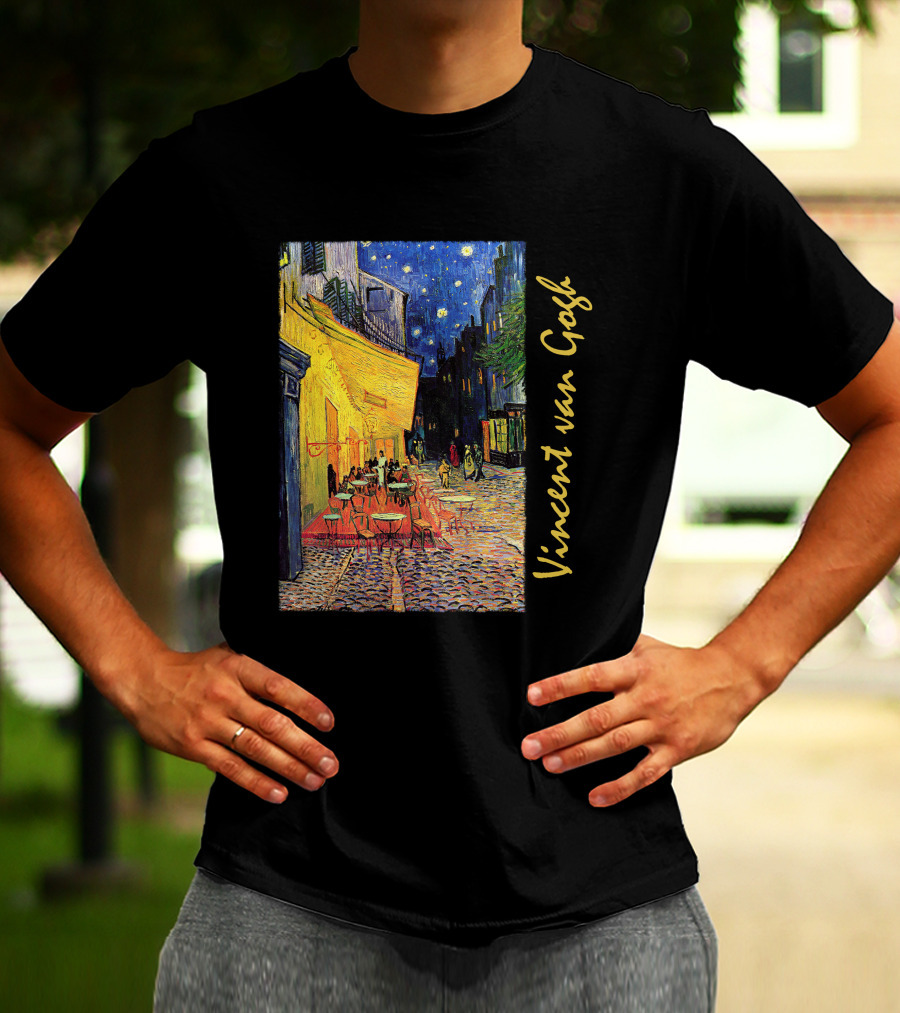 Vincent Van Gogh Café Terrace At Night T-Shirt