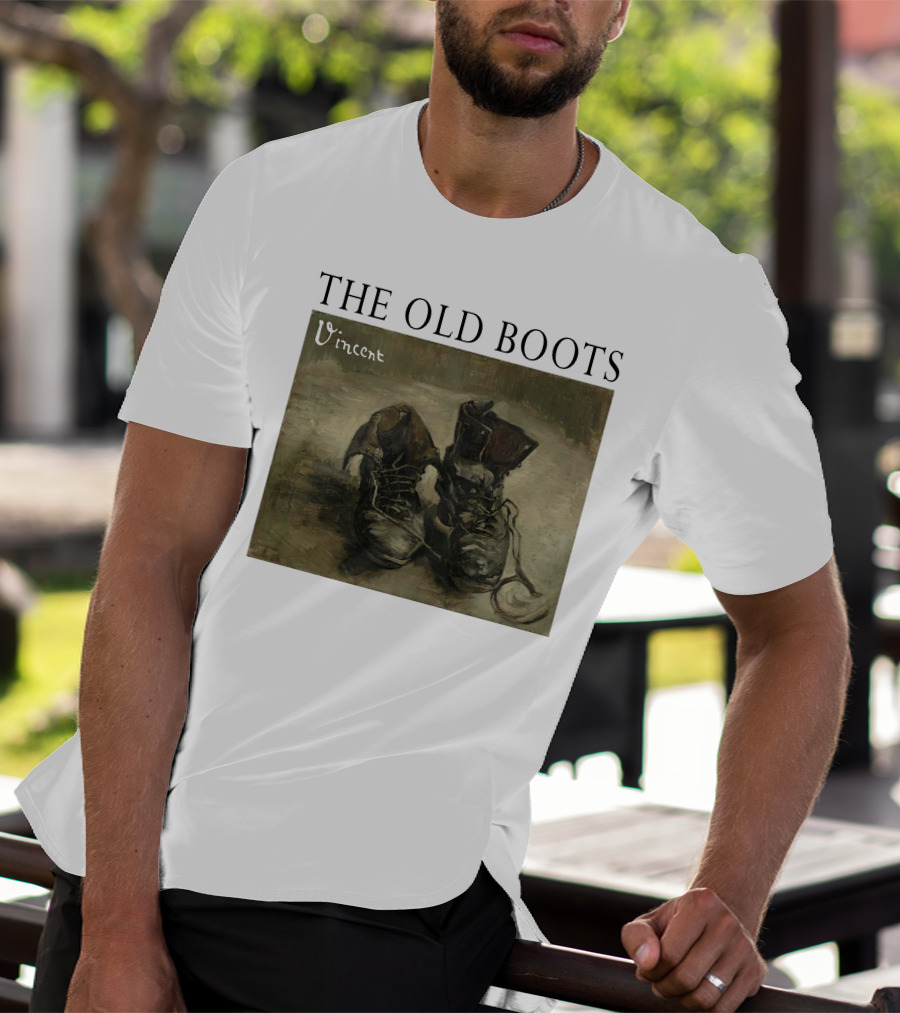 The Old Boots Vincent Van Gogh Painting Vintage T-Shirt