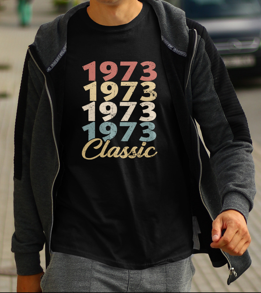 1973 Classic Retro Vintage Year T-Shirt