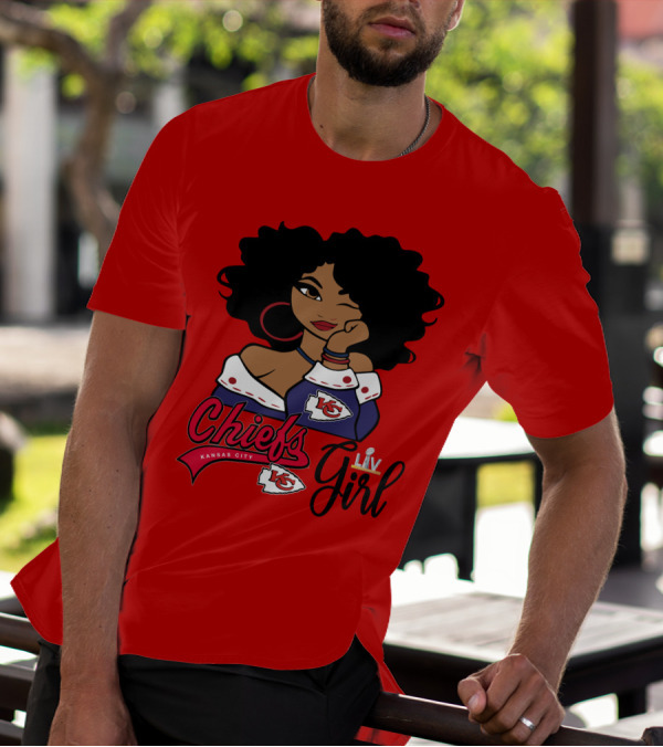 Kansas City Chiefs Girl Chiefs Kansas City Liv Girl T-Shirt