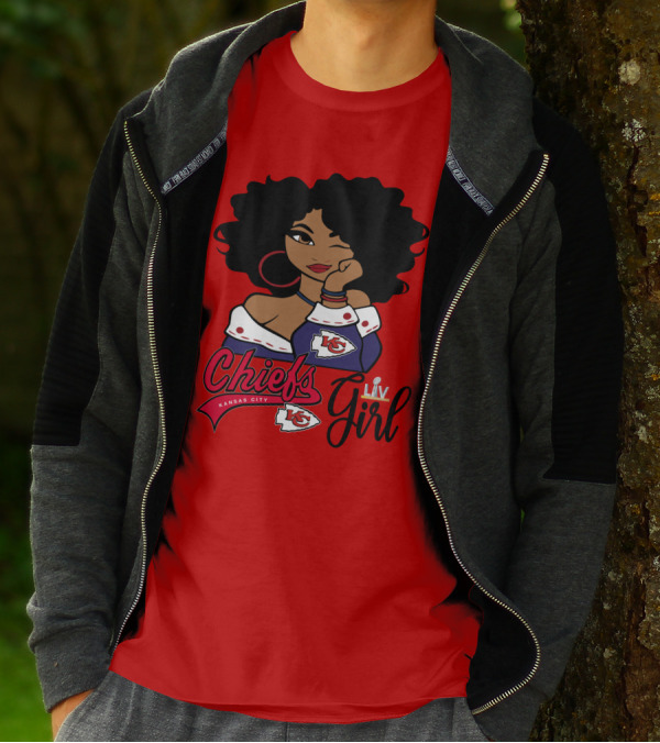 Kansas City Chiefs Girl Chiefs Kansas City Liv Girl T-Shirt