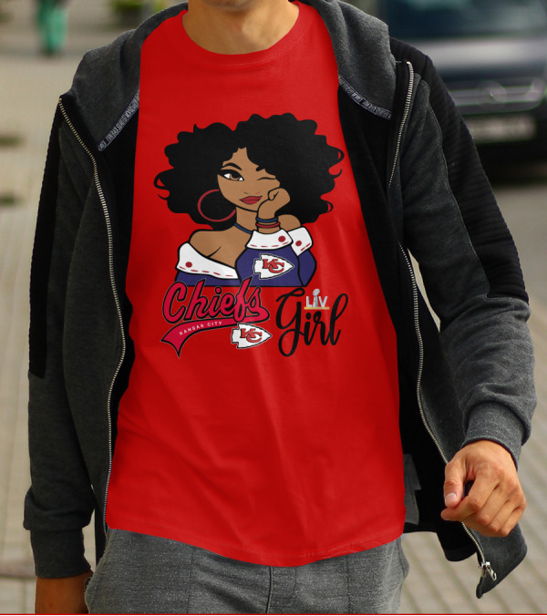 Kansas City Chiefs Girl Chiefs Kansas City Liv Girl T-Shirt
