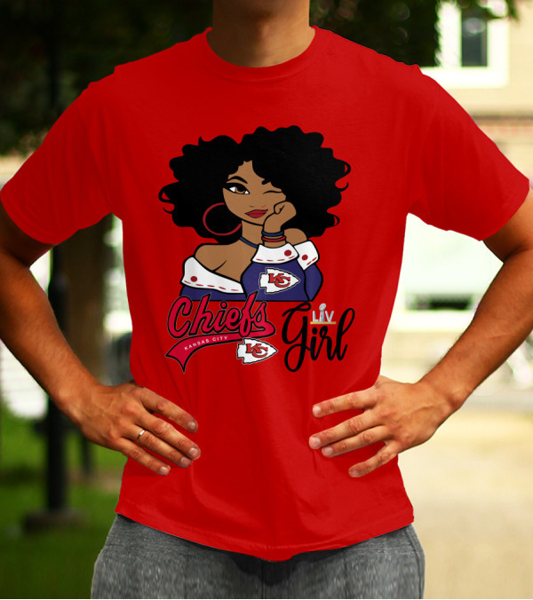 Kansas City Chiefs Girl Chiefs Kansas City Liv Girl T-Shirt