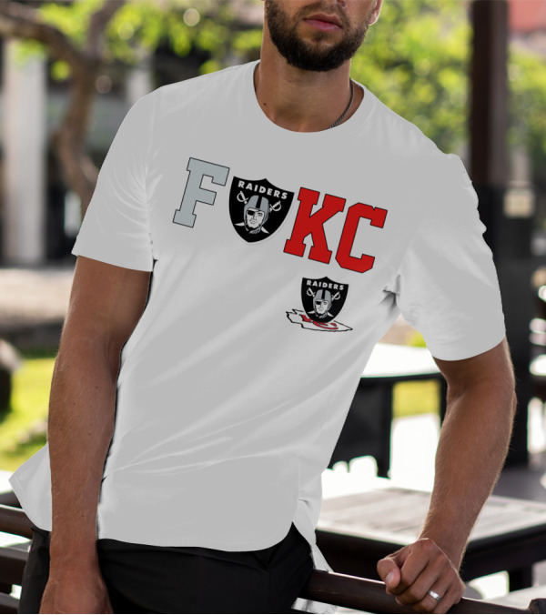 F Raiders KC Chiefs T-Shirt