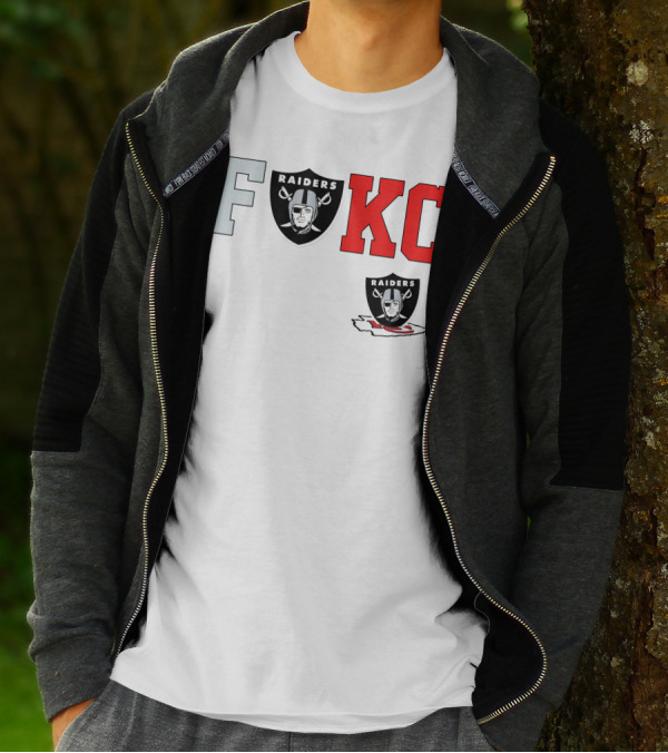 F Raiders KC Chiefs T-Shirt