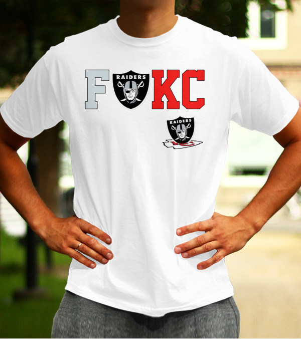 F Raiders KC Chiefs T-Shirt