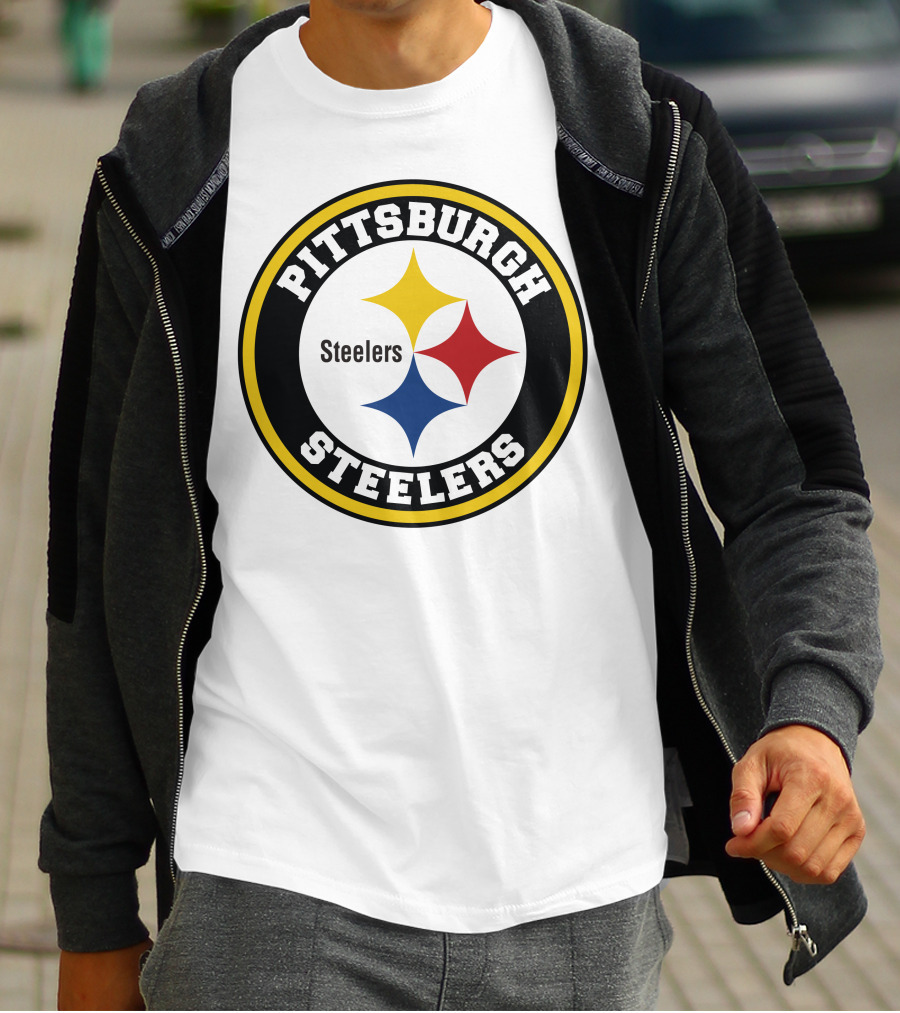 Pittsburgh Steelers Logo Circle Steelers T-Shirt