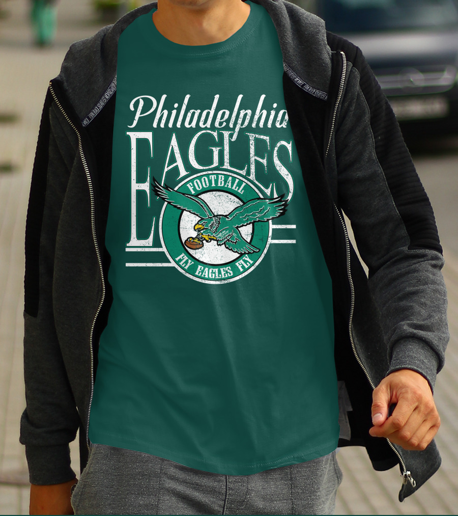 Philadelphia Eagles Football Fly Eagles Fly T-Shirt