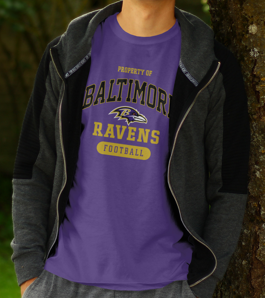 PROPERTY OF BALTIMORE RAVENS FOOTBALL T-Shirt