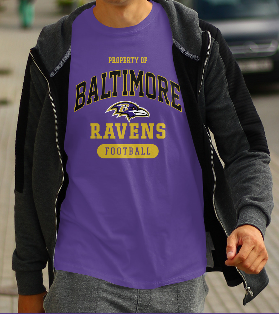 PROPERTY OF BALTIMORE RAVENS FOOTBALL T-Shirt