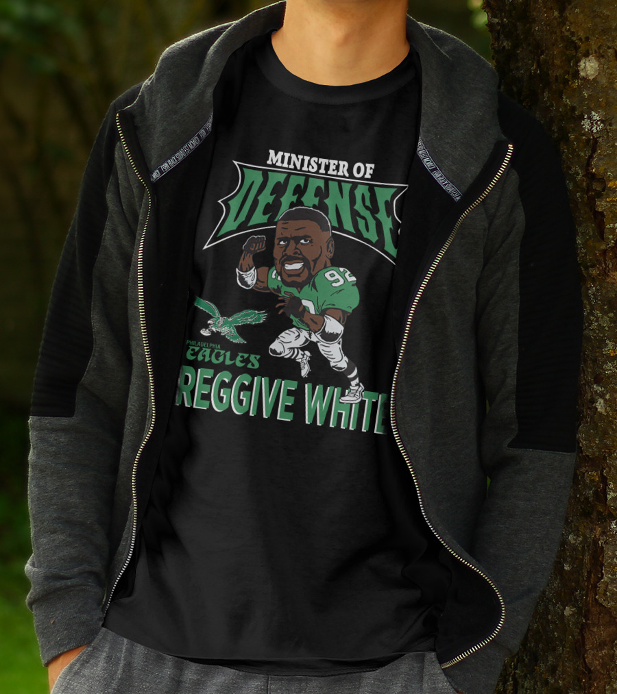 Minister Of Defense Philadelphia Eagles Reggie White T-Shirt