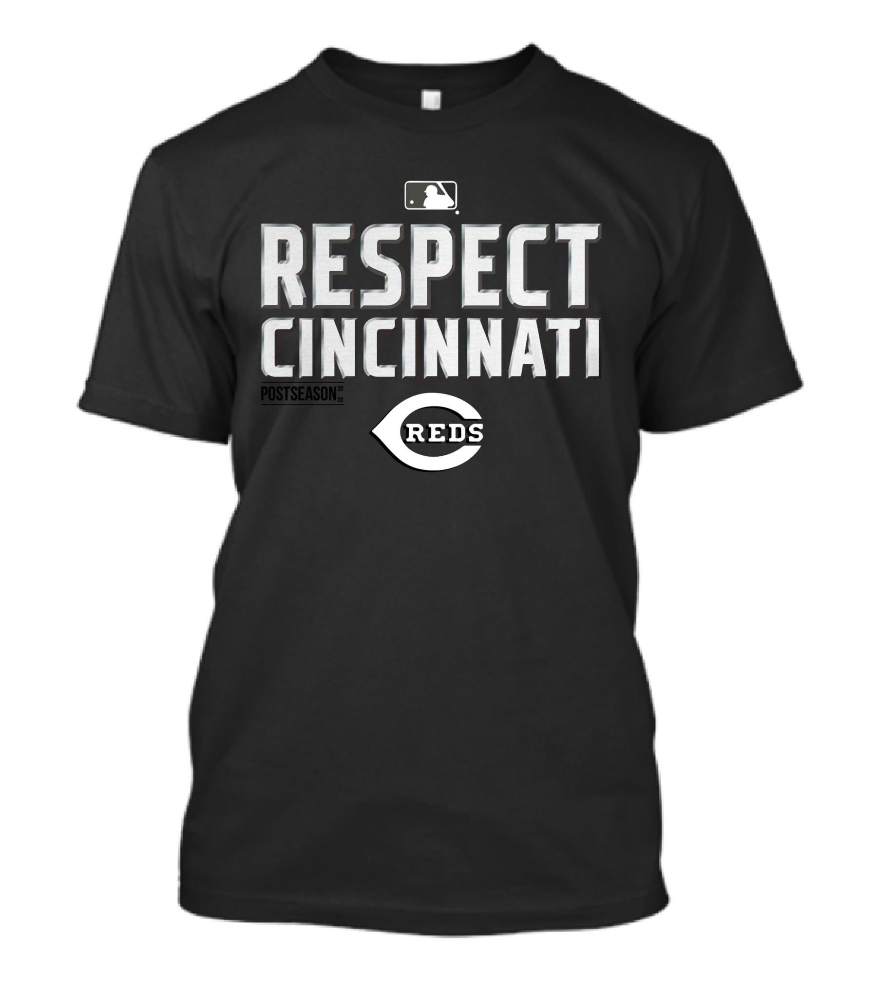 Respect Cincinnati Reds MLB Postseason T-Shirt