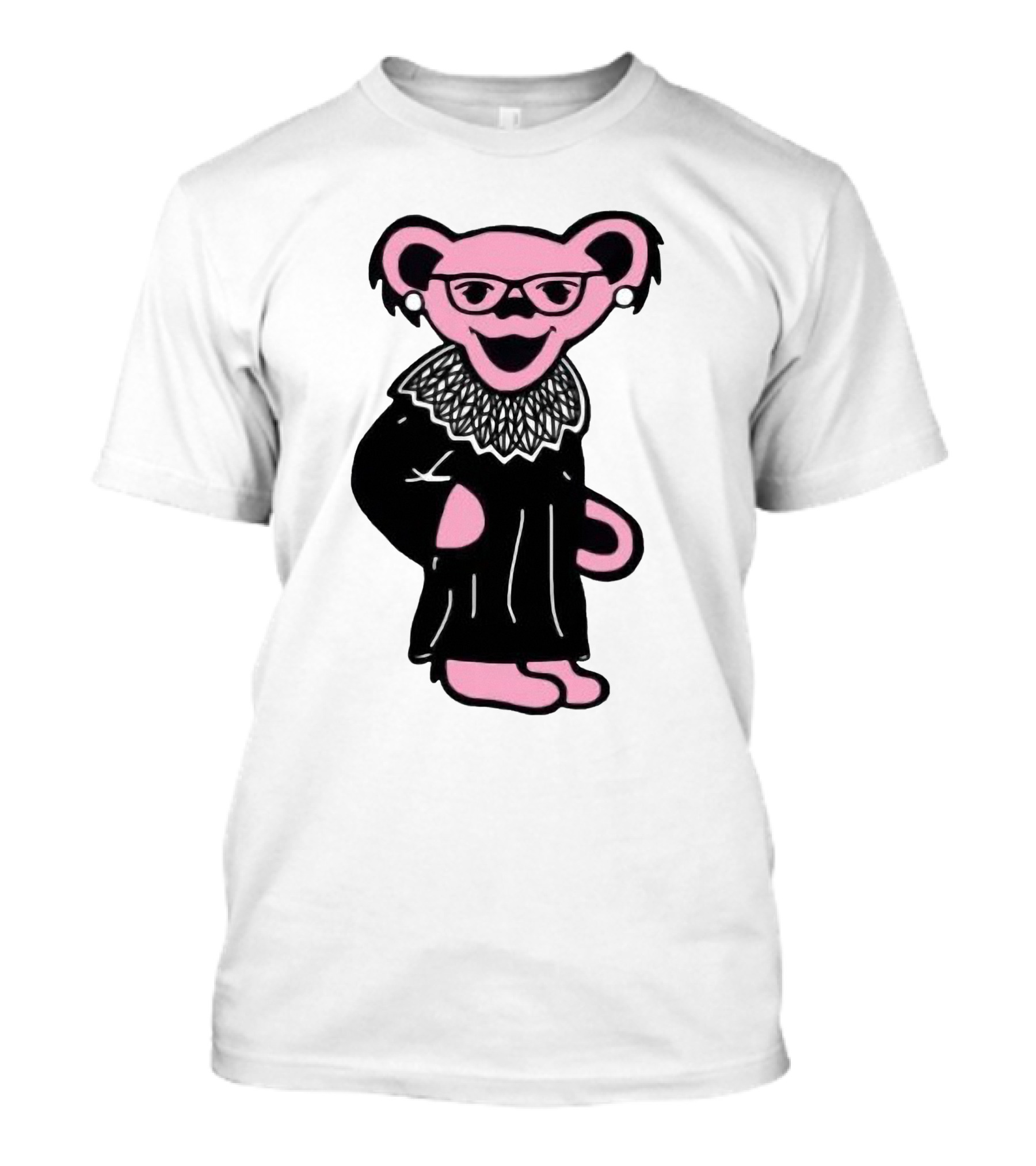 Ruth Bader Ginsburg Grateful Dead Bear T-Shirt