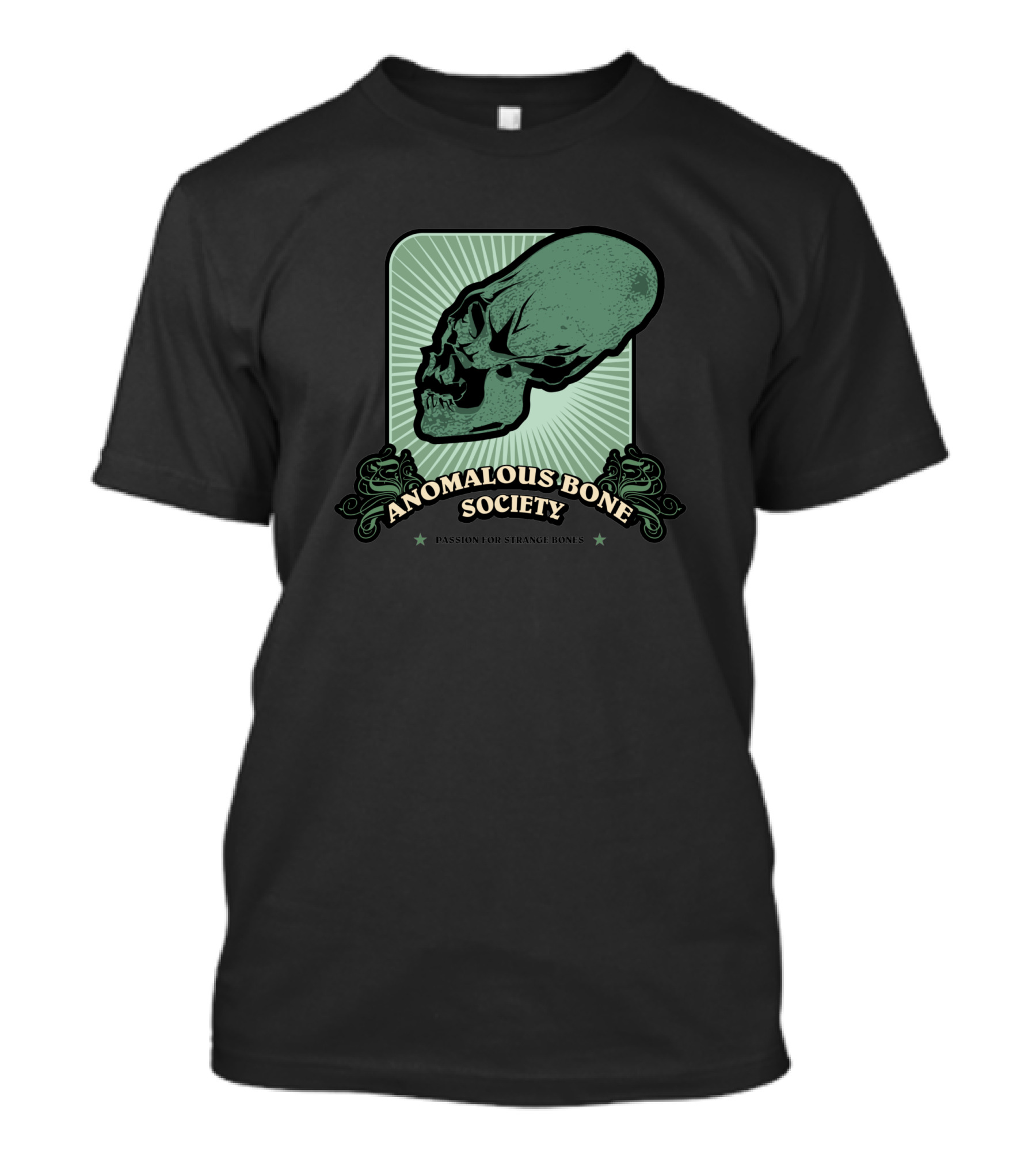 Anomalous Bone Society Skull Design 13311 T-Shirt